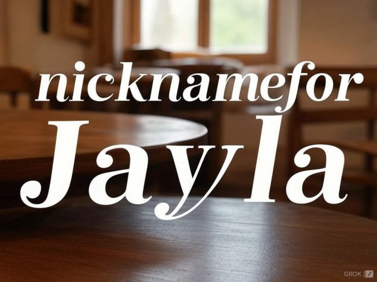 168 Cute Nicknames for Jayla
